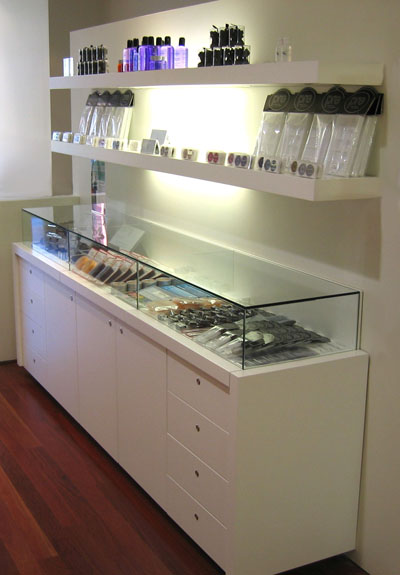 cosmetic display